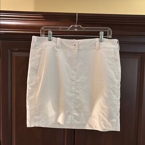 Nike white golf Skirt size 12